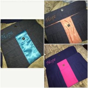 3 cancer awareness purses